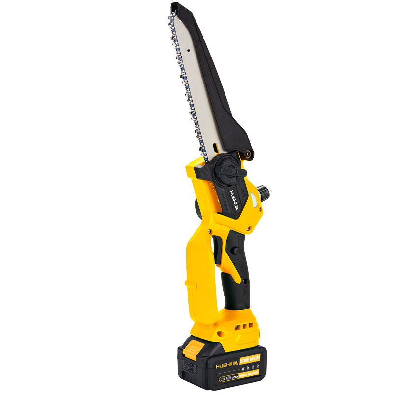 8-Inch Cordless Chainsaw - 20V Lithium Battery & Auto-Oiling | Lightweight for Tree Branches, Firewood, DIY Projects