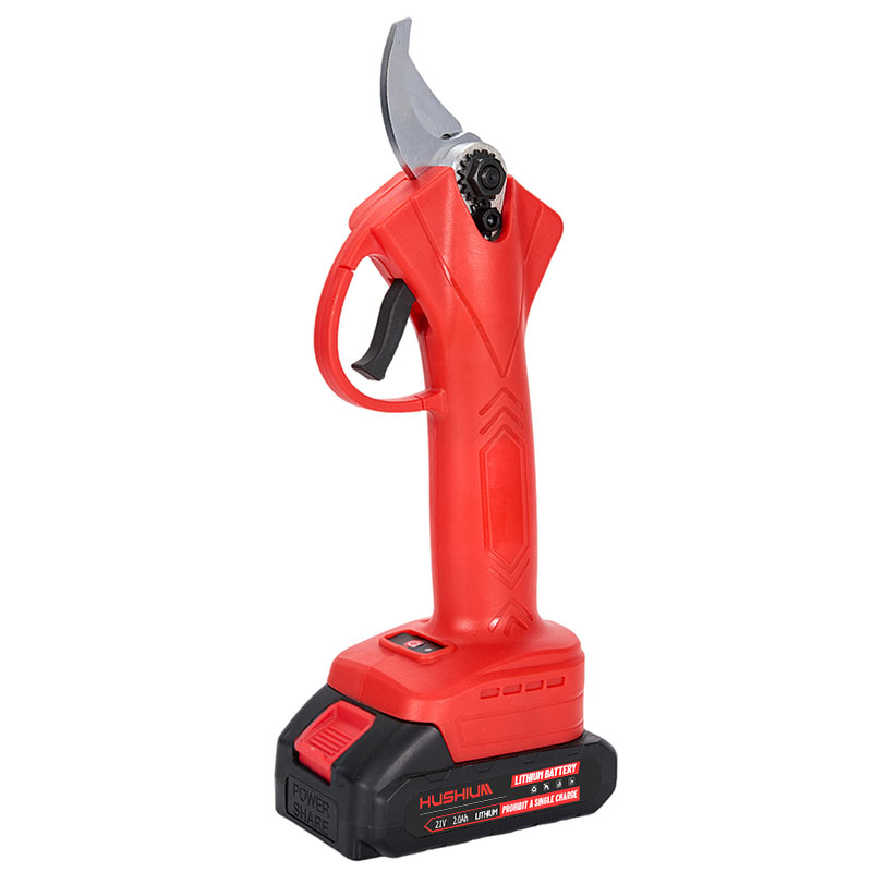 2.5cm Cordless Pruner - Professional Electric Pruning Shears with Ergonomic Grip