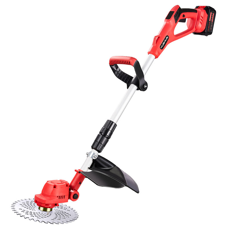 10-Inch Cordless Lawn Mower - 21V Lithium Battery & 3-Level Height Adjustment |Lightweight with Foldable Handle | for Small Yards, Patios, Garden Edging